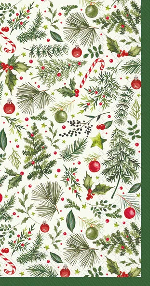 Butik Square - Servietter - Christmas Branches