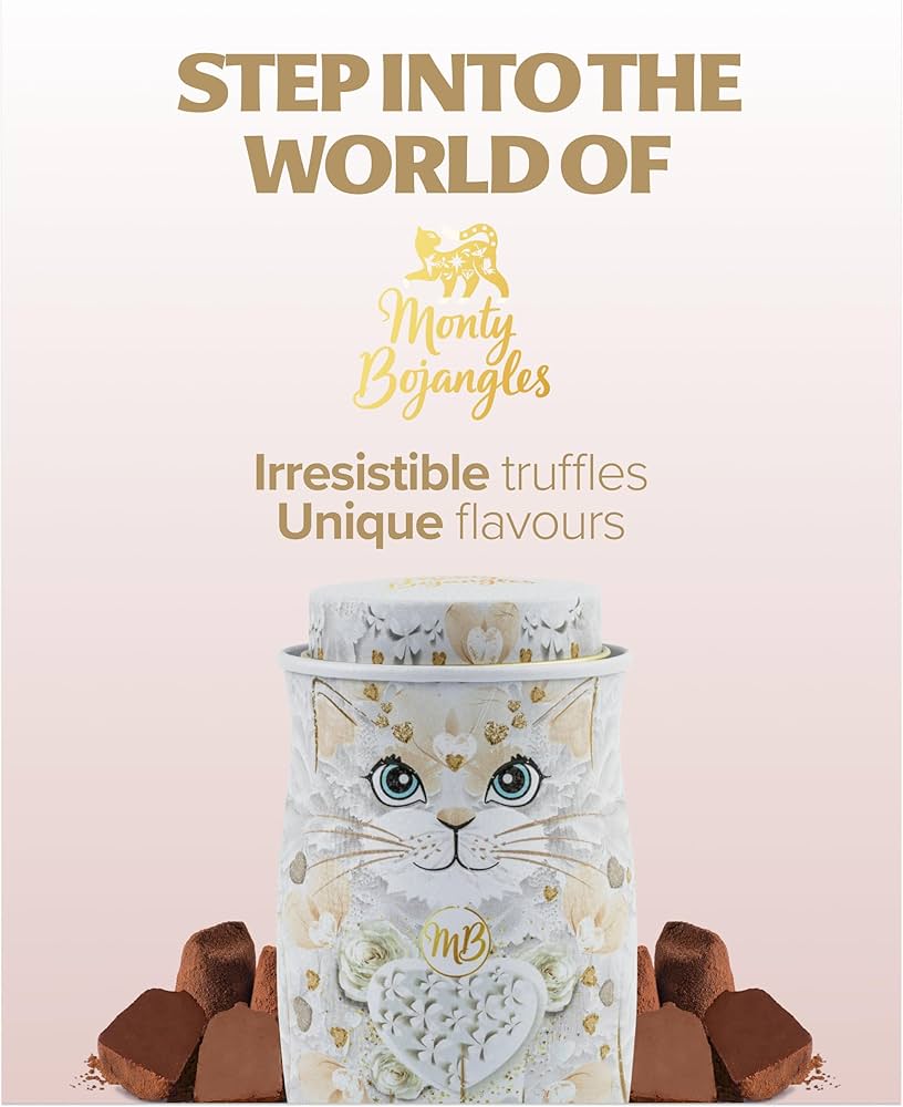 Monty Bojangles - Gaveæske - White Rose Kit Tin 36g