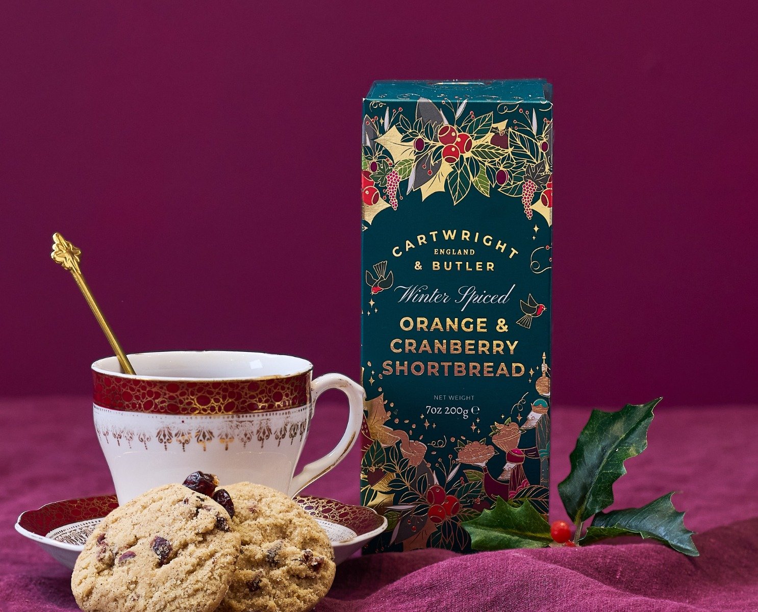 Cartwright & Butler - Småkager - Orange & Tranebær