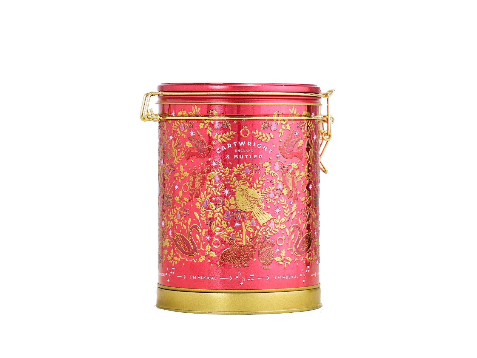 Cartwright & Butler - Småkager - Spilledåse 12 Days of Christmas Dåse