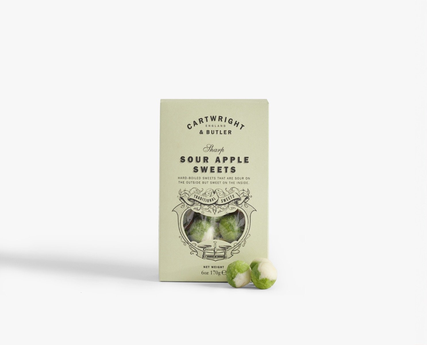 Cartwright & Butler - Gaveæske - Bolsjer Sour Apple