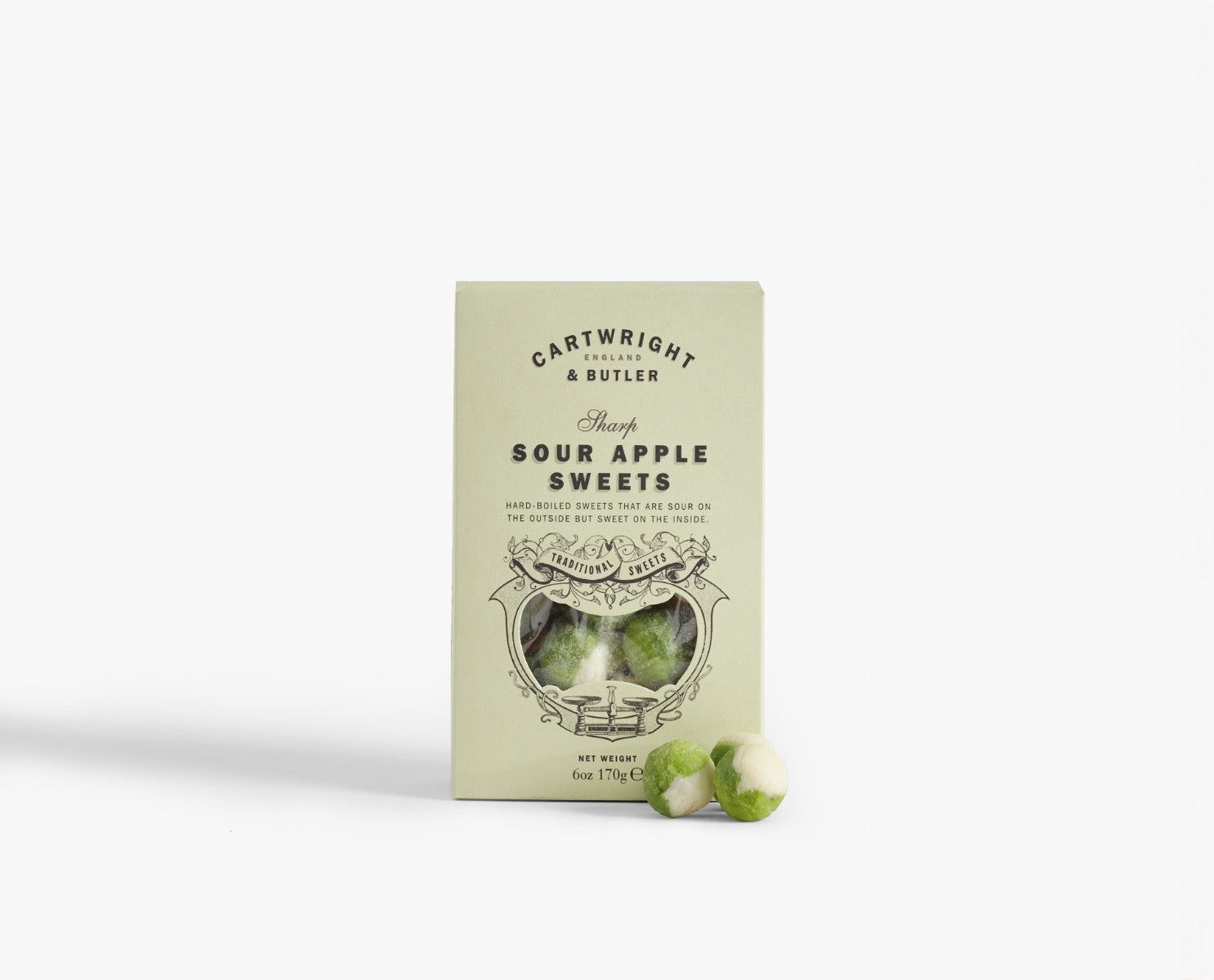 Cartwright & Butler - Gaveæske - Bolsjer Sour Apple