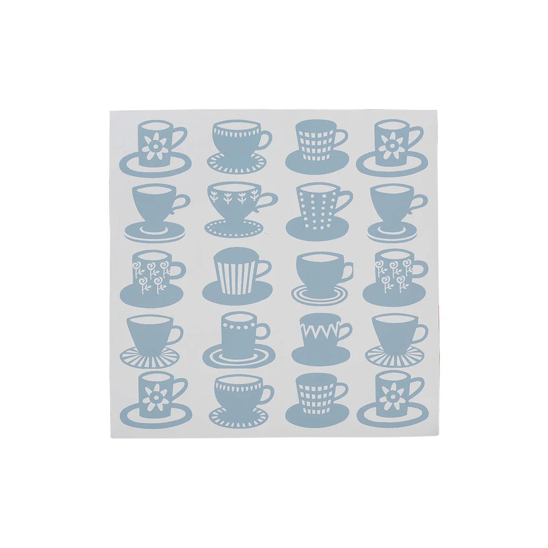 Klippan - Servietter - Cups Blå