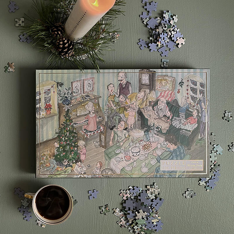 Koustrup & Co - Puslespil - Familie Jul