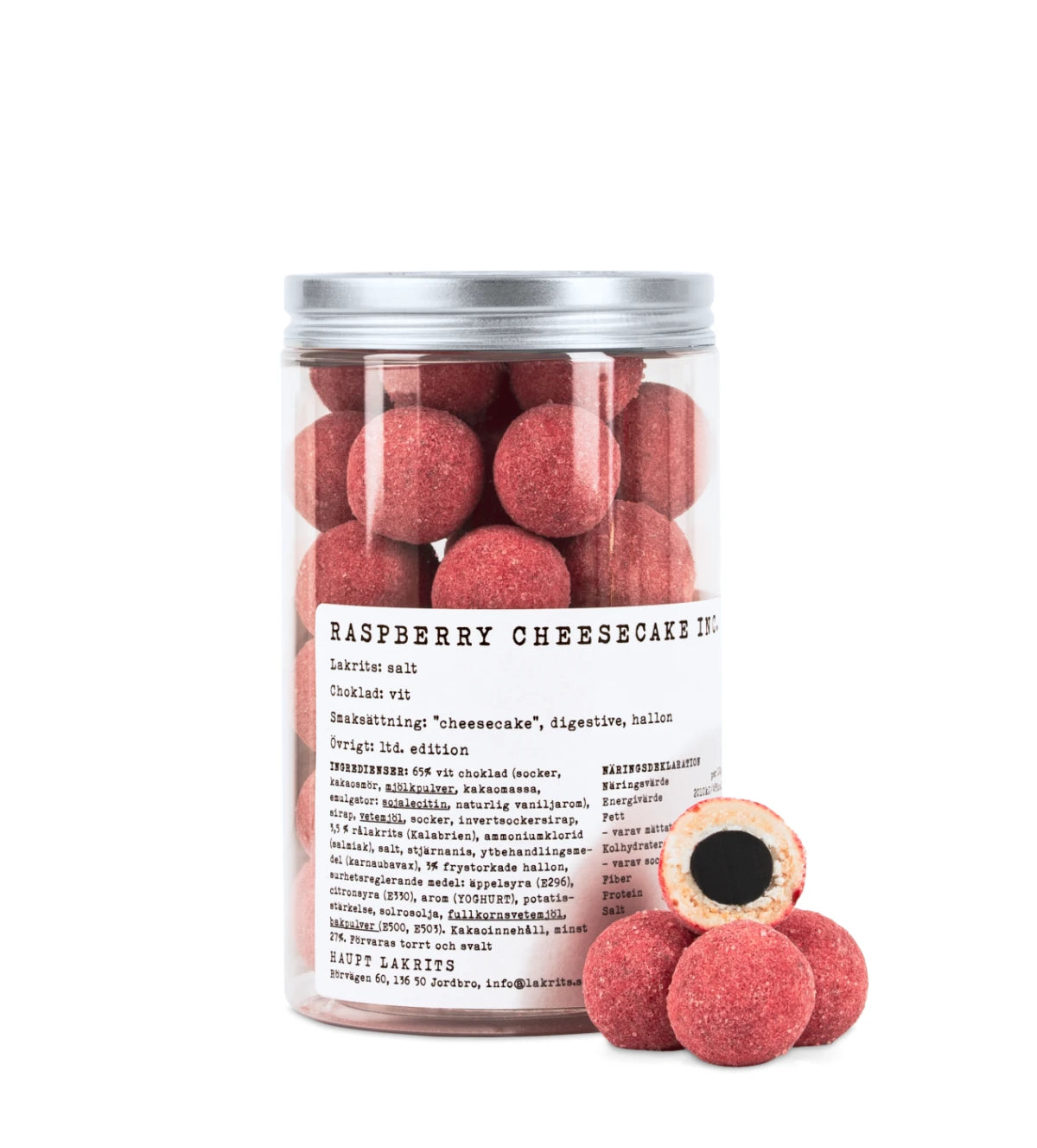 Haupt Lakrids - Bøtte - Raspberry Cheesecake