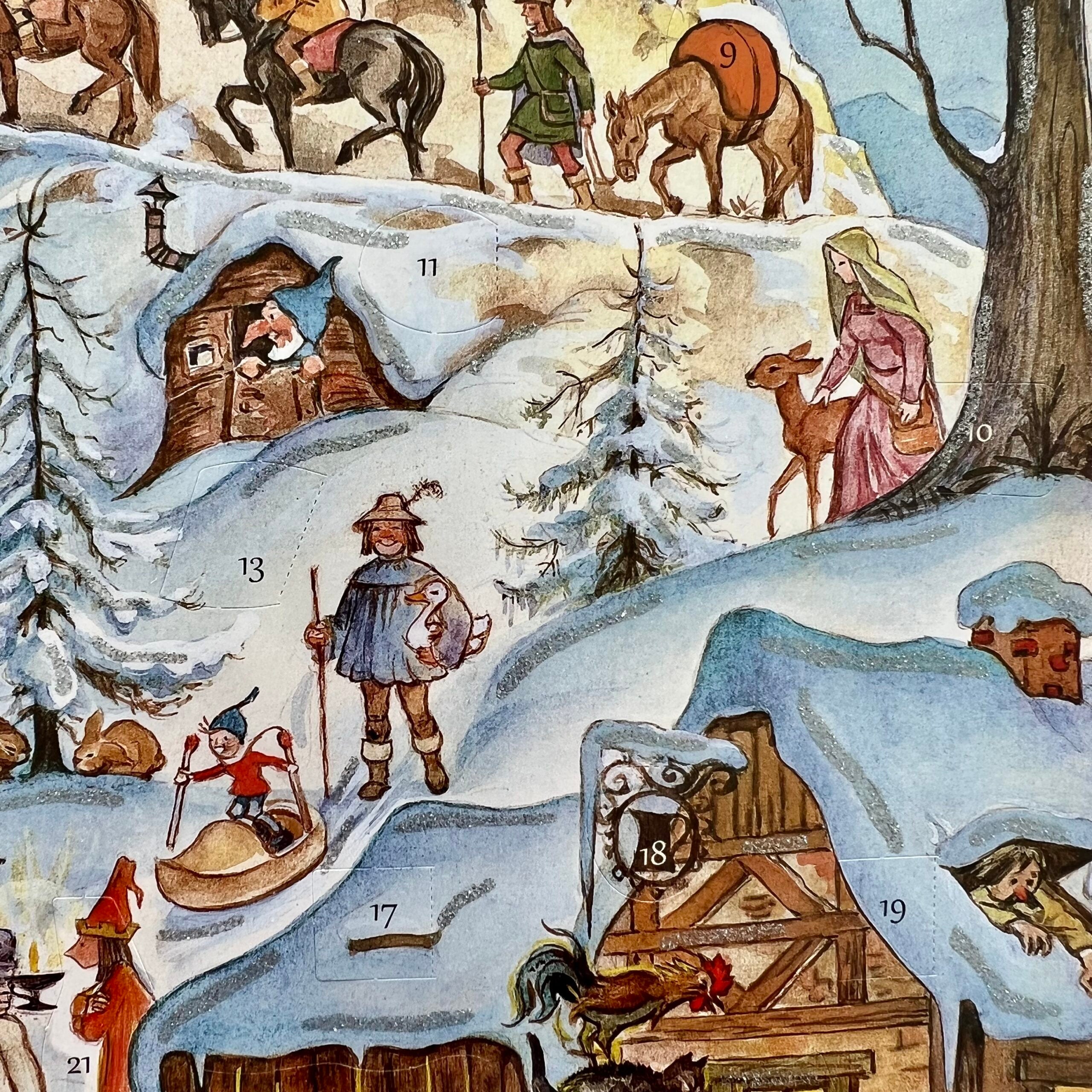 Butik Square - Julekalender - Eventyr fortællinger