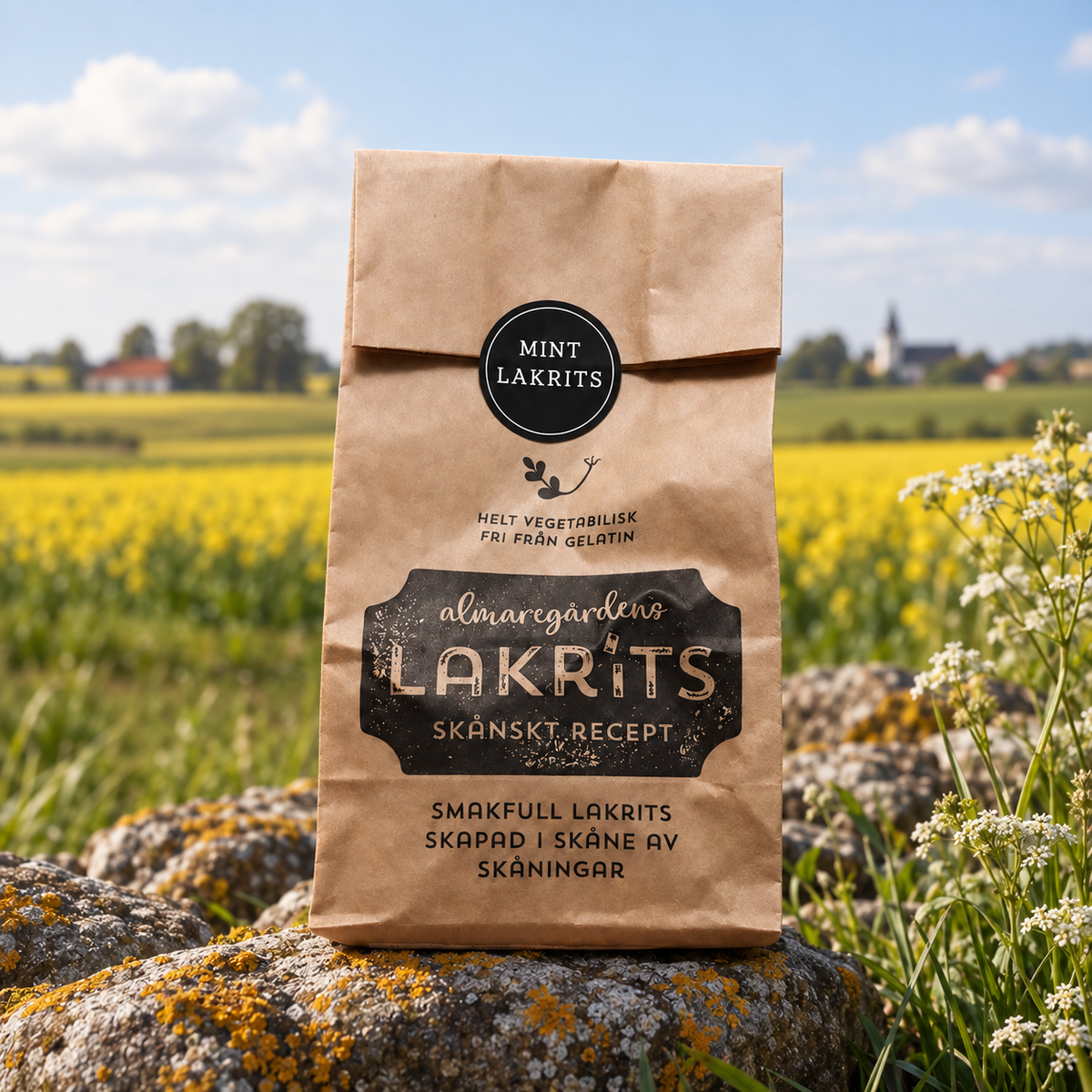 Almaregårdens - Lakrids - Mint