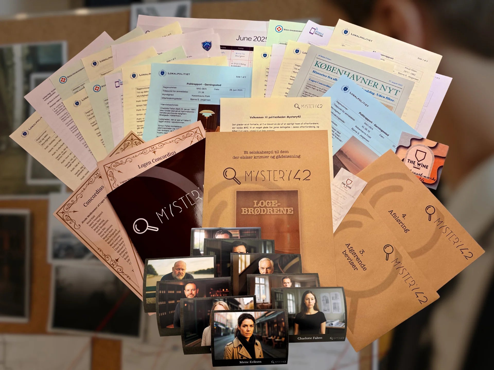 Mystery42 - Selskabsspil - Loge Brødrene