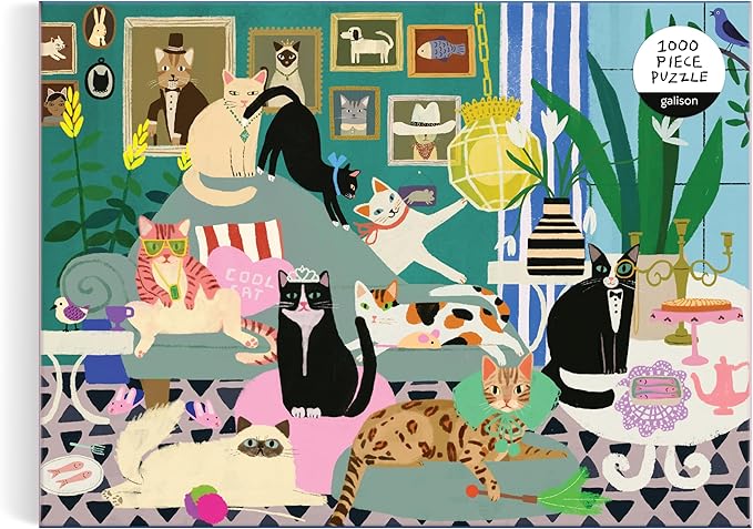 Galison - Puslespil - Glamour Cats