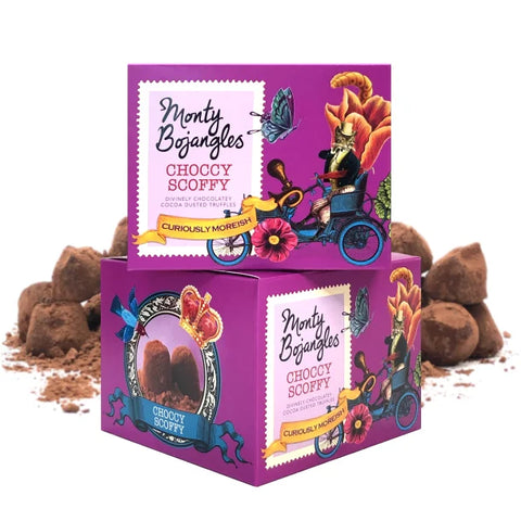 •Monty Bojangles 150 G Choccy Scoffy