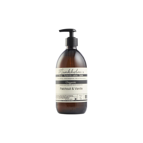 Økologisk flydende sæbe 250 ml. - PATCHOULI & VANILLA