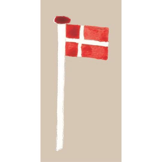 Ib Laursen - Servietter - Dannebrog