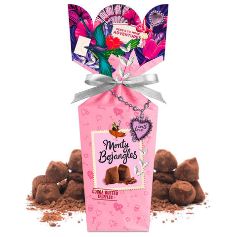 ‘With Love’ Bouquet of Chocolate Truffles gaveæske 110g