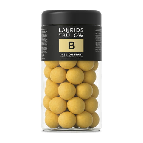 Lakrids By Bülow, B, passion fruit, 295 g.