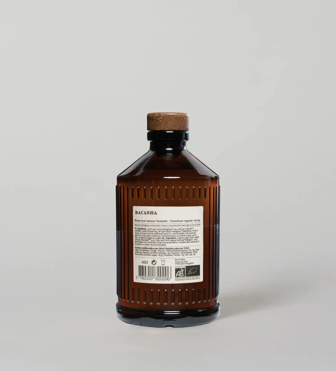 Bacanha - Sirup - Hasselnød
