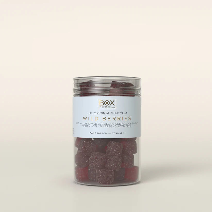 Box The Original - Tube Winegum - Vilde Bær 170 g.