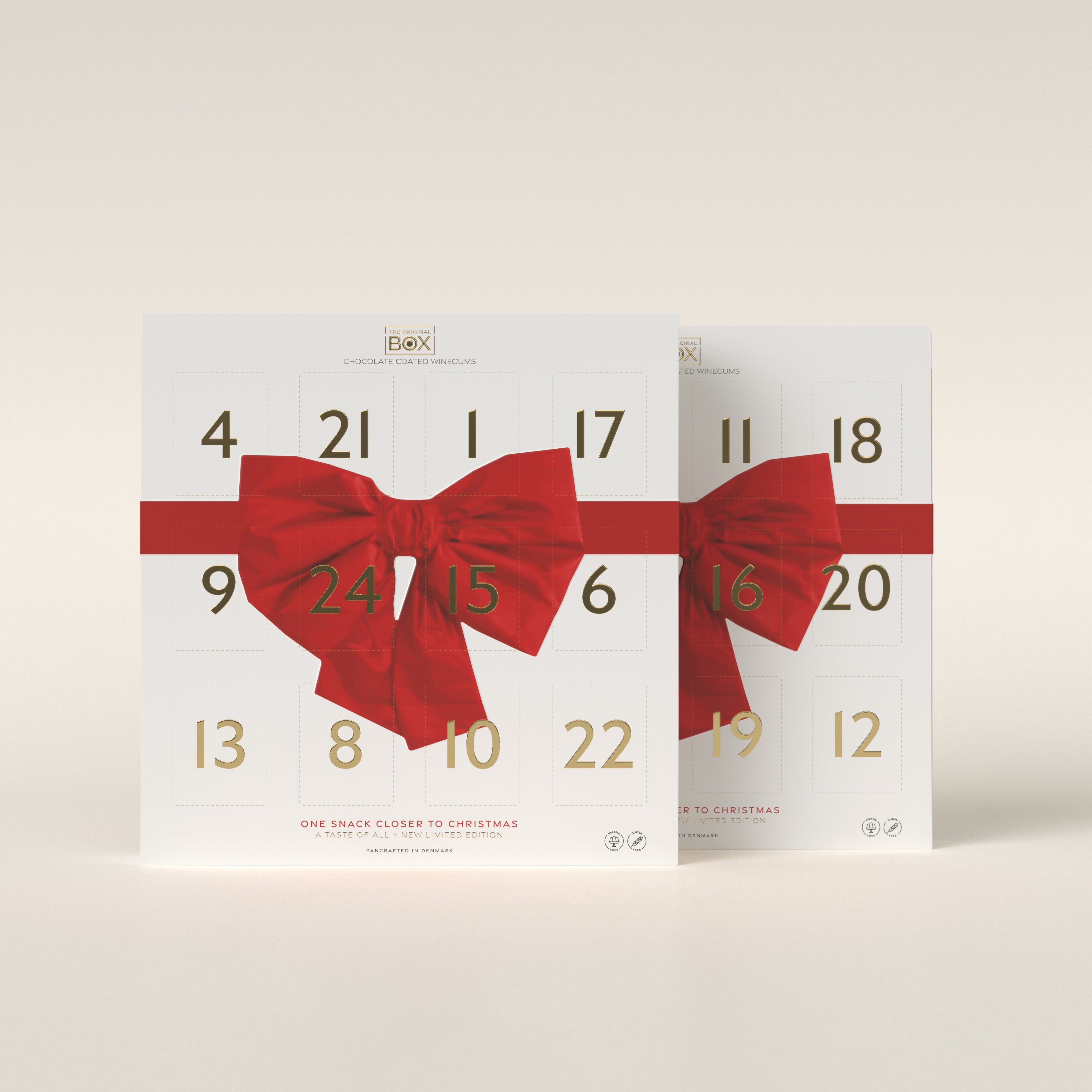 Box The Original - Julekalender - 2025 Rød Sløjfe