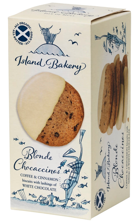 Økologiske Blonde Chocaccinos cookies