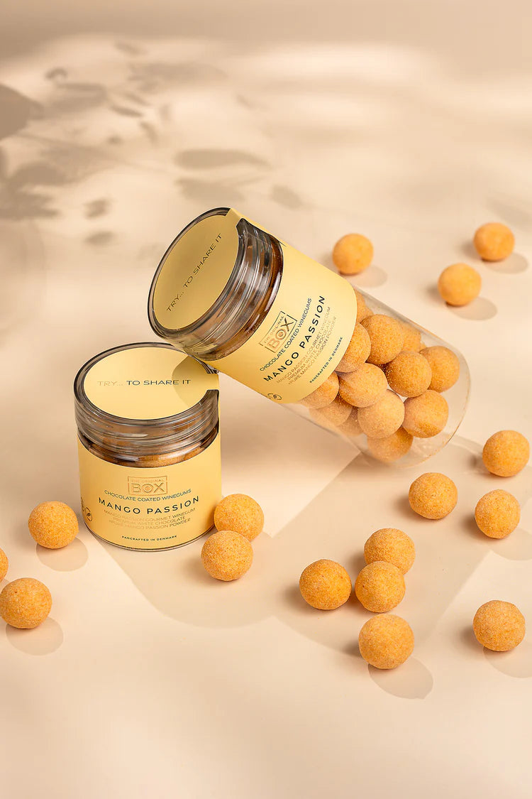 Box The Original - Tube Lille - Mango & Passion og hvid chokolade