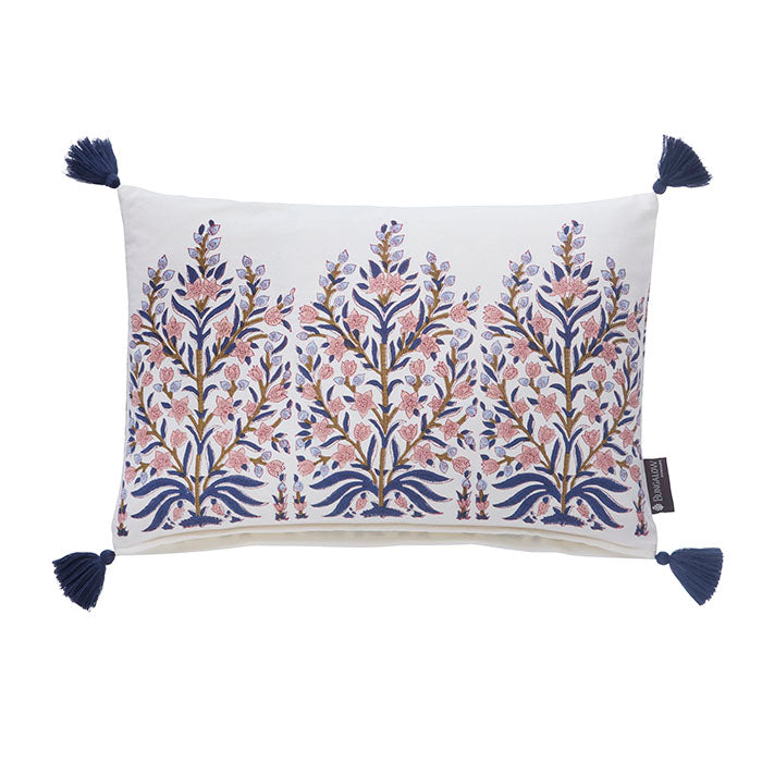 Bungalow - Pudebetræk - Jasmine Royal Blue 33x50cm