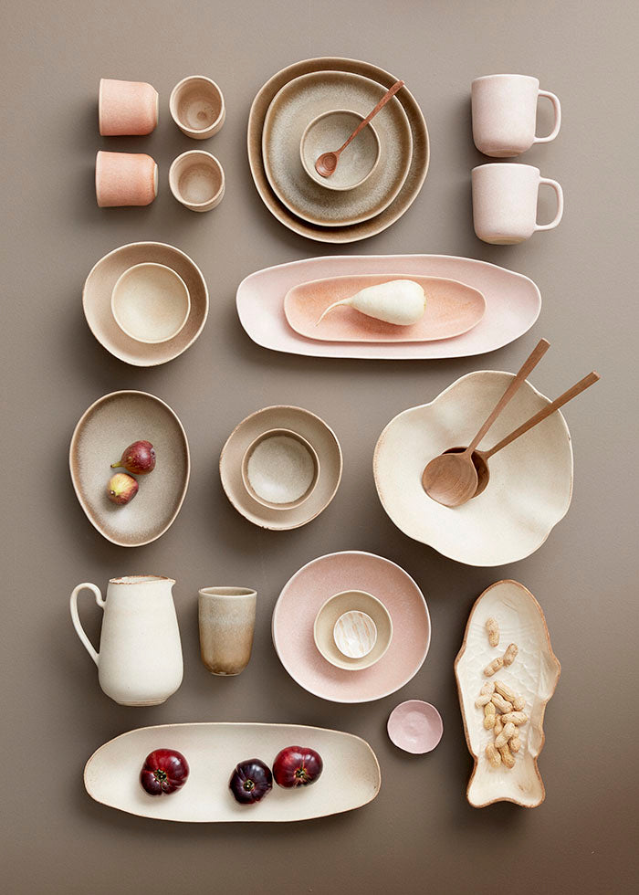 Bungalow - Serveringsfad - Soft Rose, Large