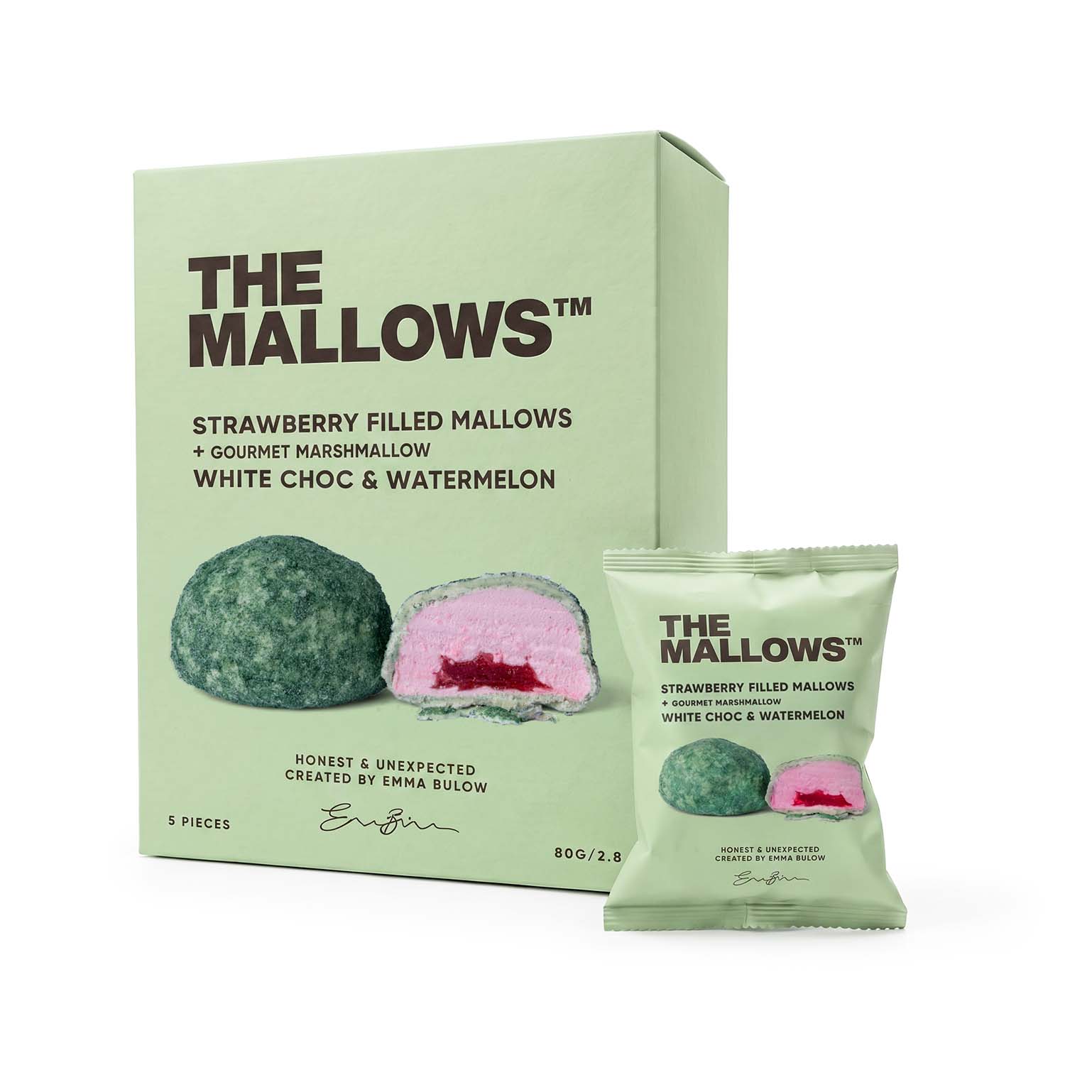 The Mallows - Æske - Strawberry Filled, White Chocolate & Watermelon