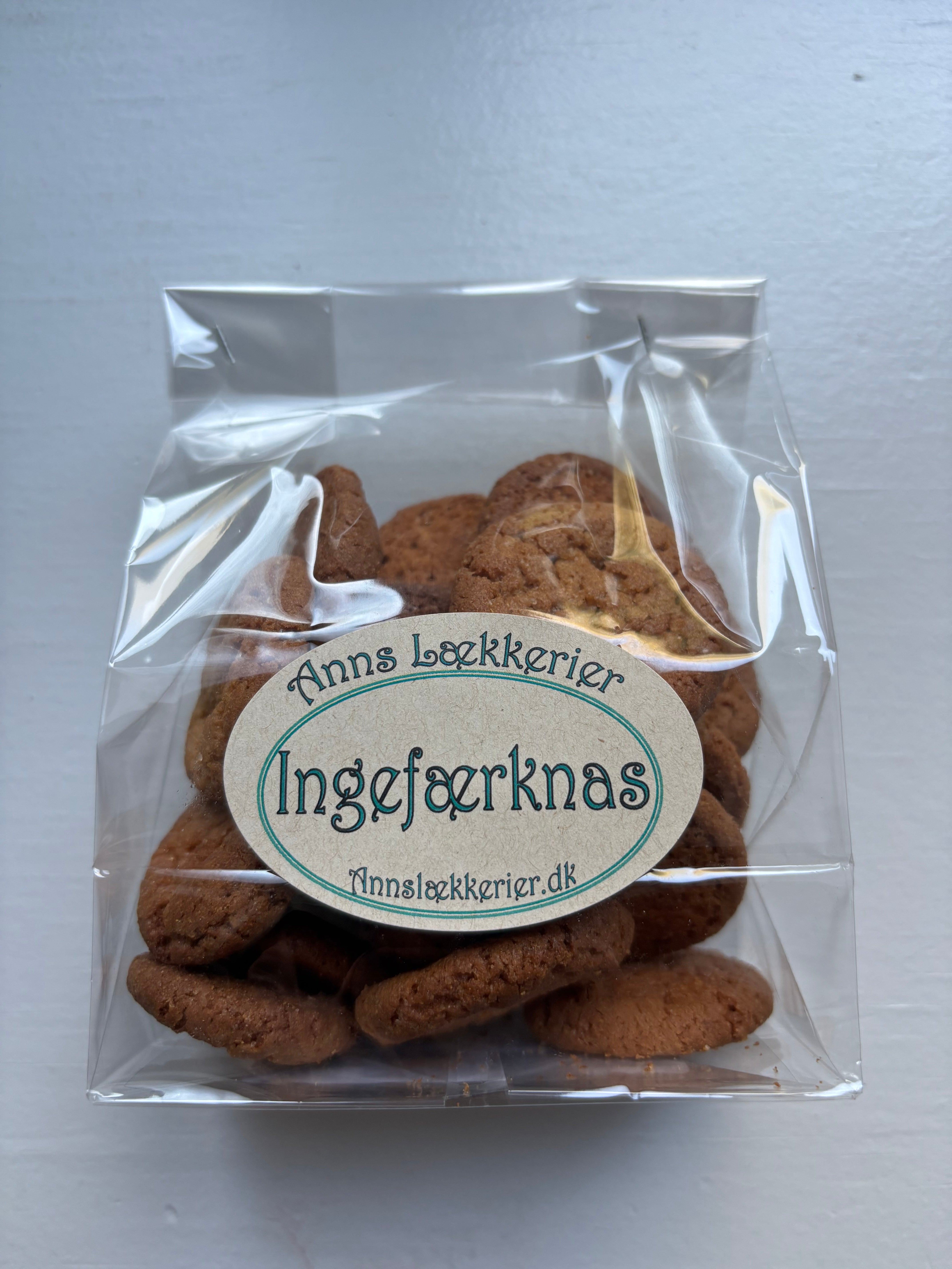 Anns Lækkerier - Småkager - Ingefærknas