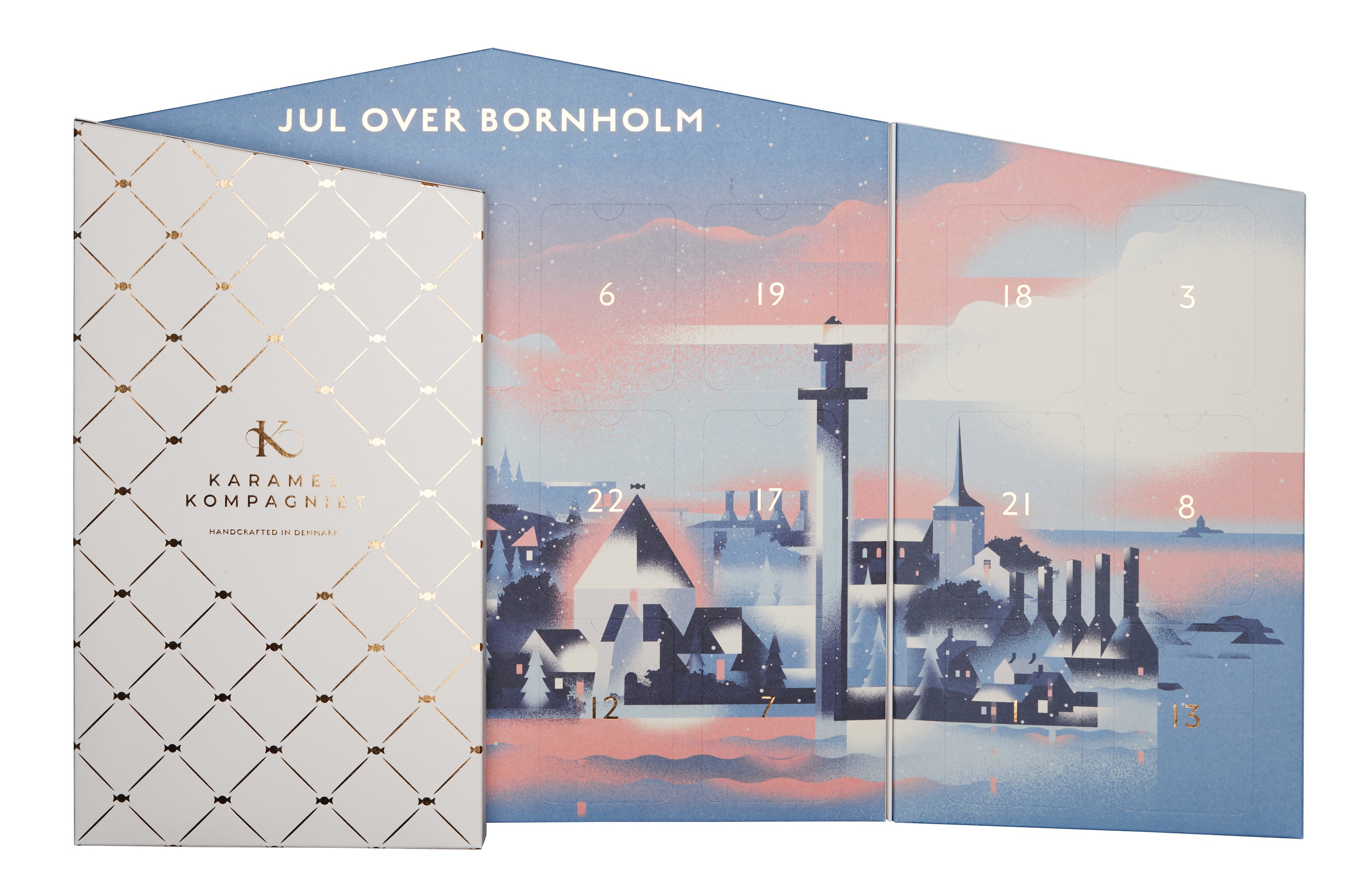 Karamel Kompagniet - Julekalender - Jul Over Bornholm Hvid