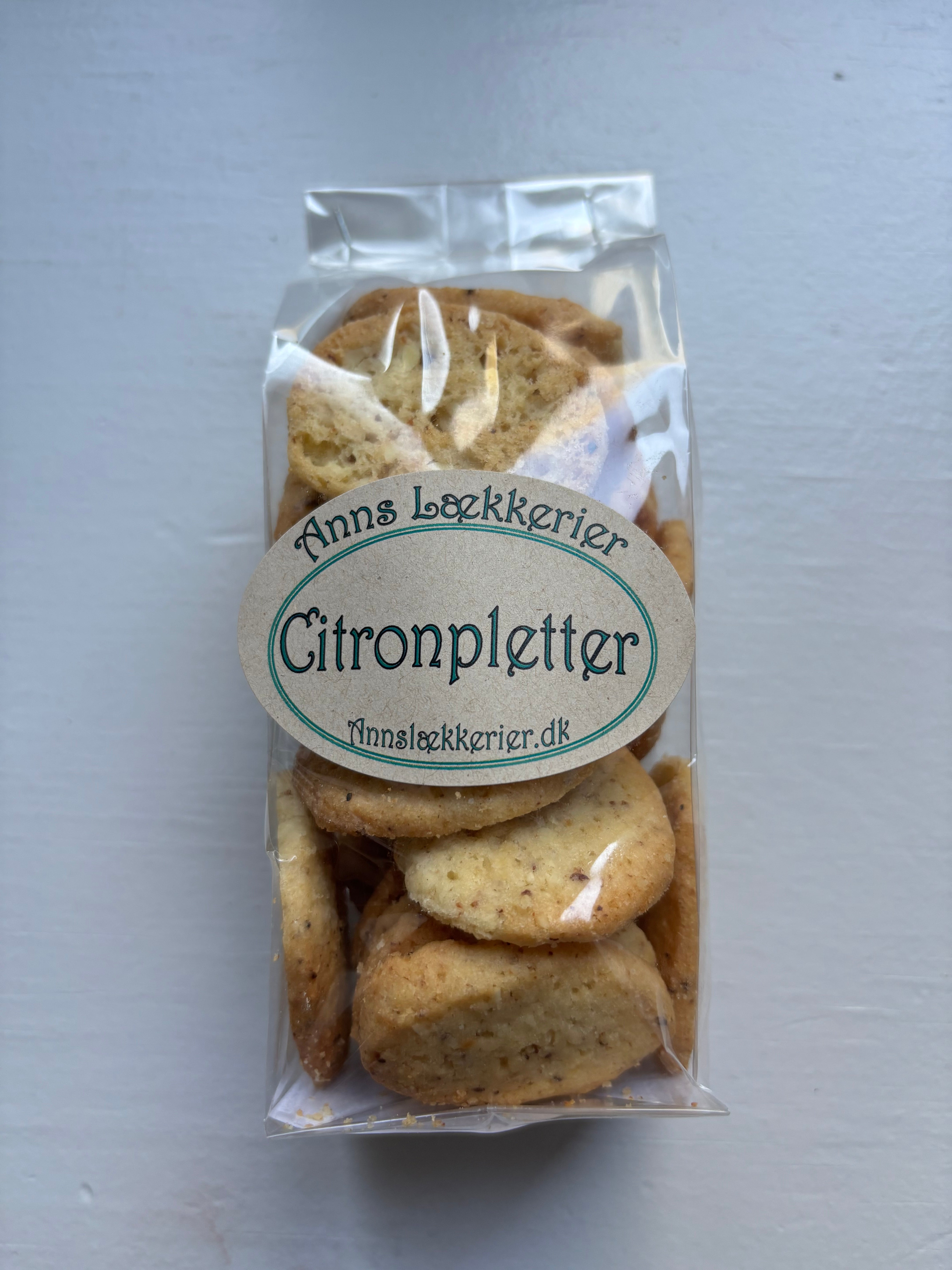Anns Lækkerier - Småkager - Citronpletter