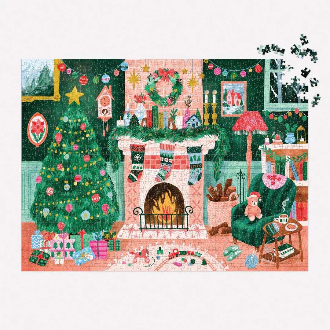 Galison - Puslespil - Cozy By The Fire
