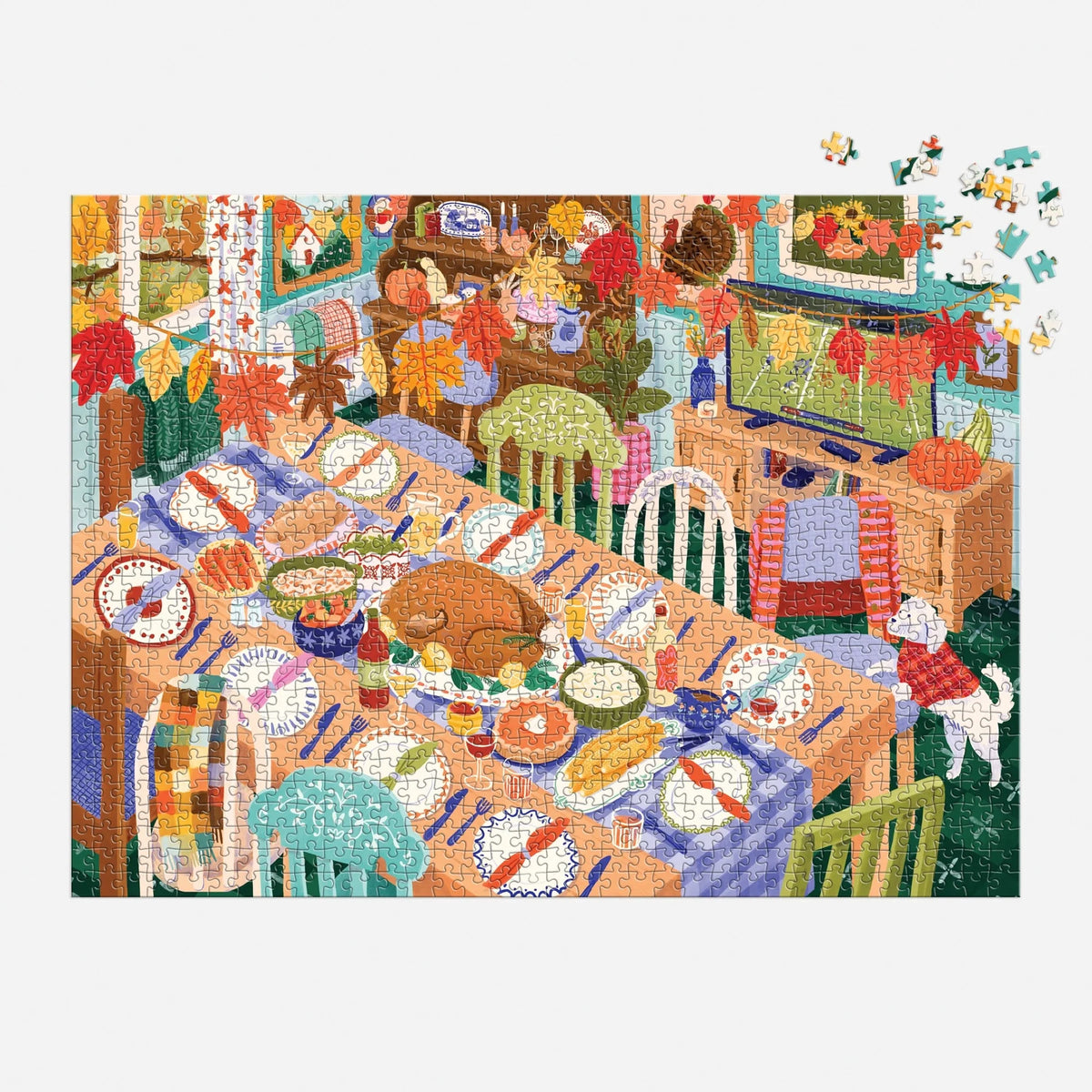 Galison - Puslespil - Thankful Table