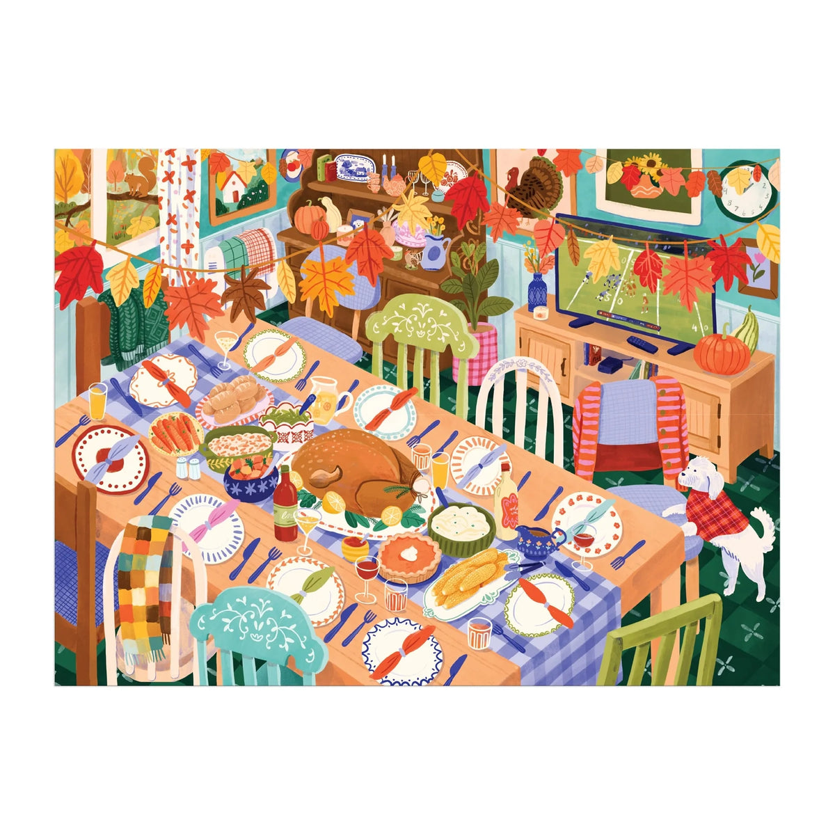 Galison - Puslespil - Thankful Table