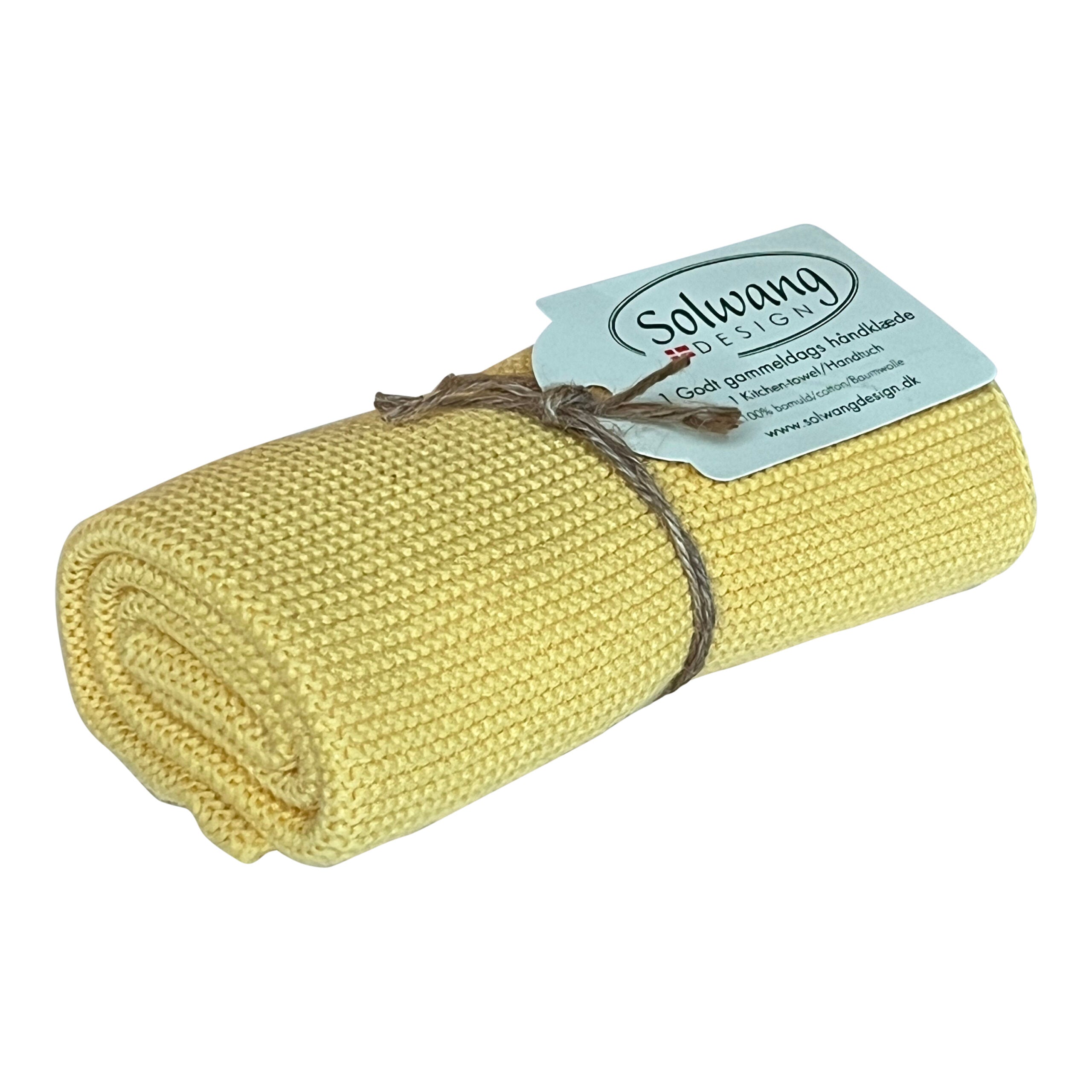 Solwang - Håndklæde - Varm gul