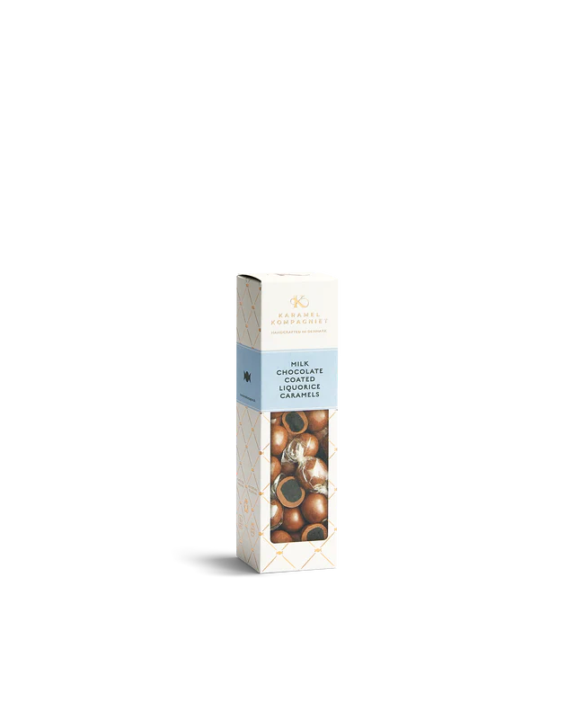 Karamel Kompagniet - Gaveæske - Lakrids i Lys Chokolade