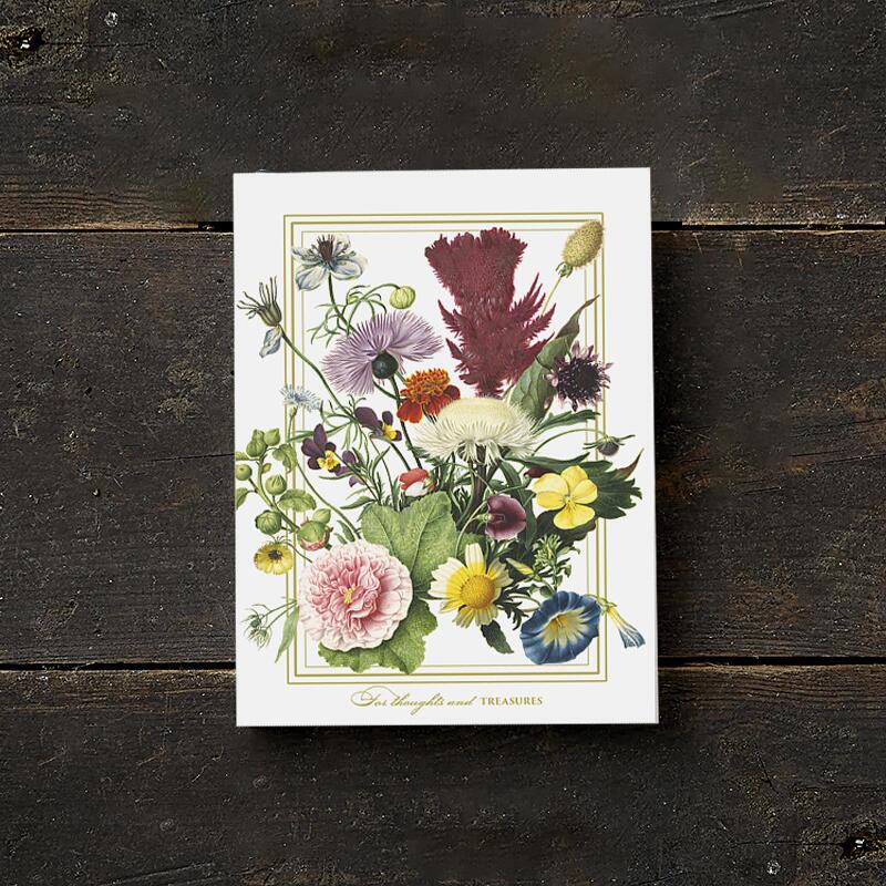 Koustrup & Co - Notesbog - FLOWER GARDEN JL