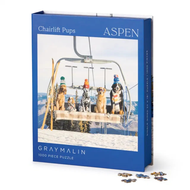 Graymalin - Puslespil - Chairlift Pups Aspen