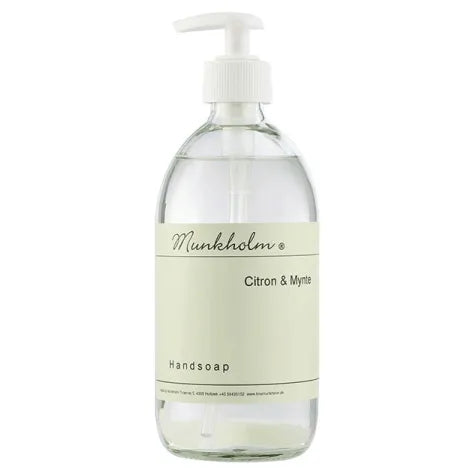 MUNKHOLM - Flydende sæbe 500 ml. - Citron & Mynte