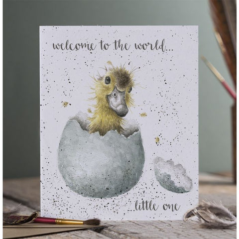 Wrendale Designs-Wrendale Designs-Kort Welcome To The World-Butik Square