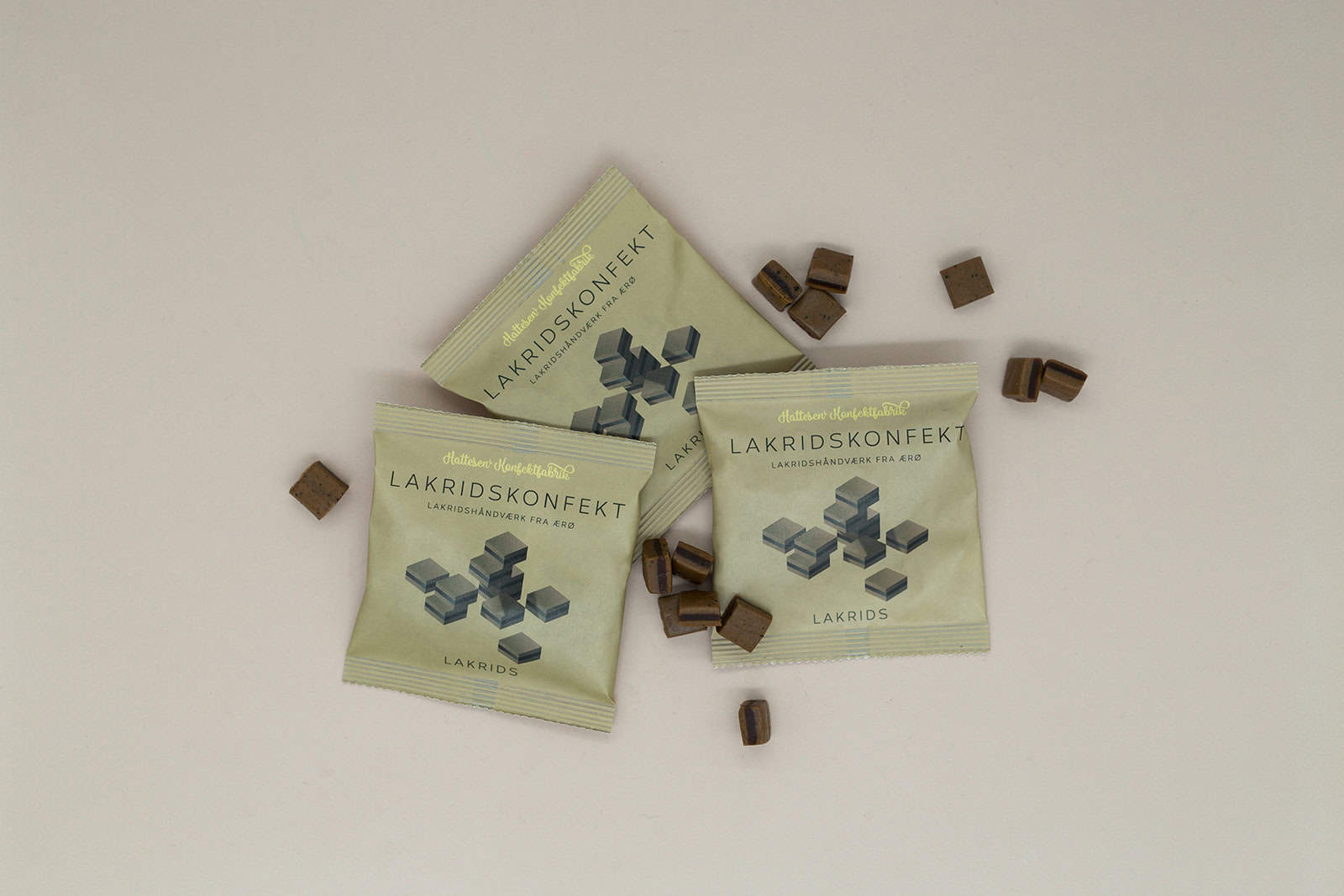 Hattesens Konfektfabrik - Flowpack - Lakrids