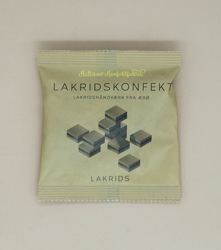 Hattesens Konfektfabrik - Flowpack - Lakrids