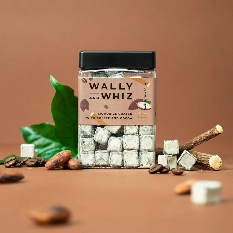 Wally & Whiz - Vingummi - Lakrids med kaffe og kakao