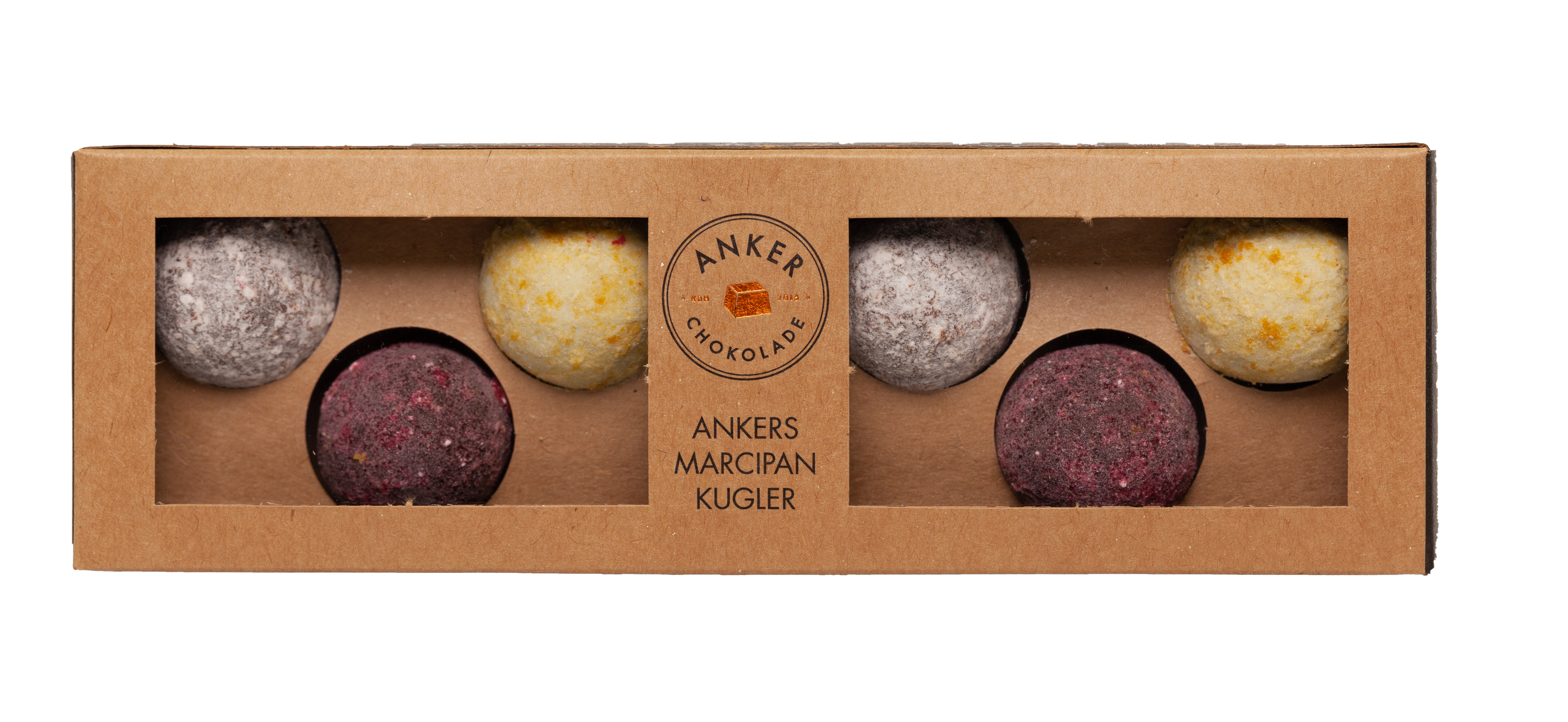 Anker Chokolade - Gaveæske - Marcipankugler