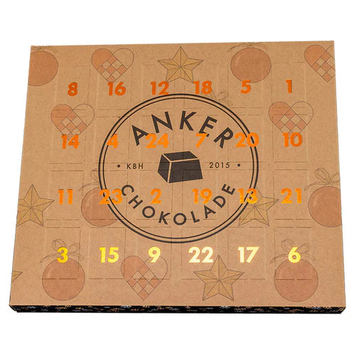 Anker Chokolade - Julekalender - Dobbelt 2 stk. pr. dag