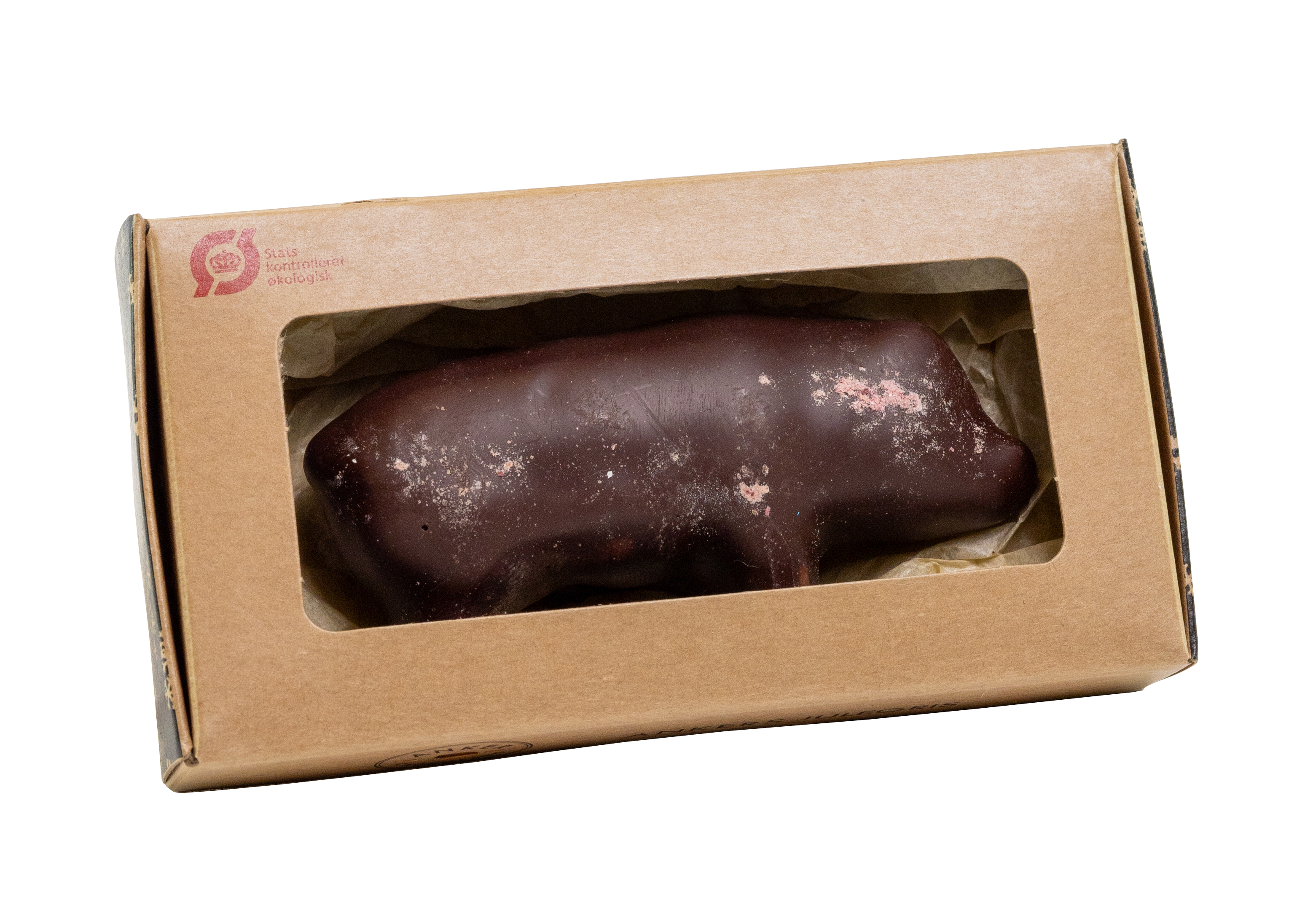 Anker Chokolade - Gaveæske - Lille mørk Julegris