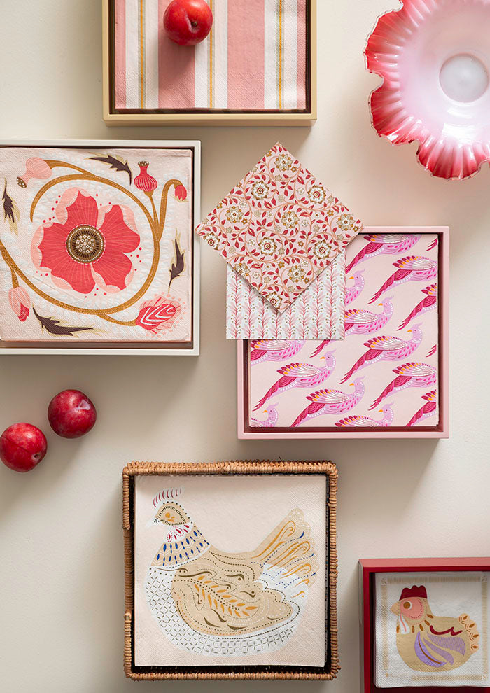 Bungalow - Servietter - Kylling Lilac