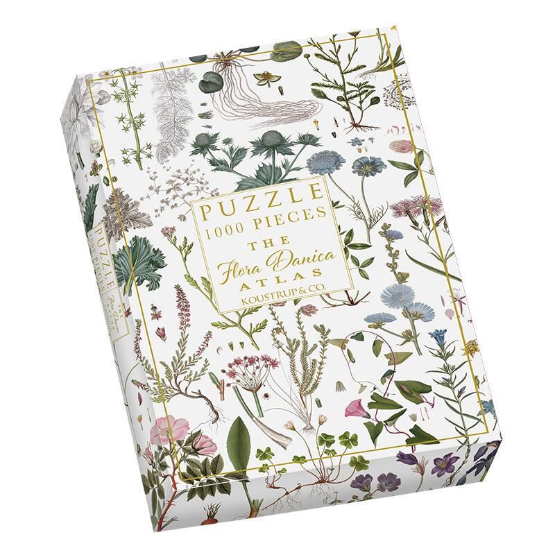 Koustrup & Co - Puslespil - THE FLORA DANICA ATLAS