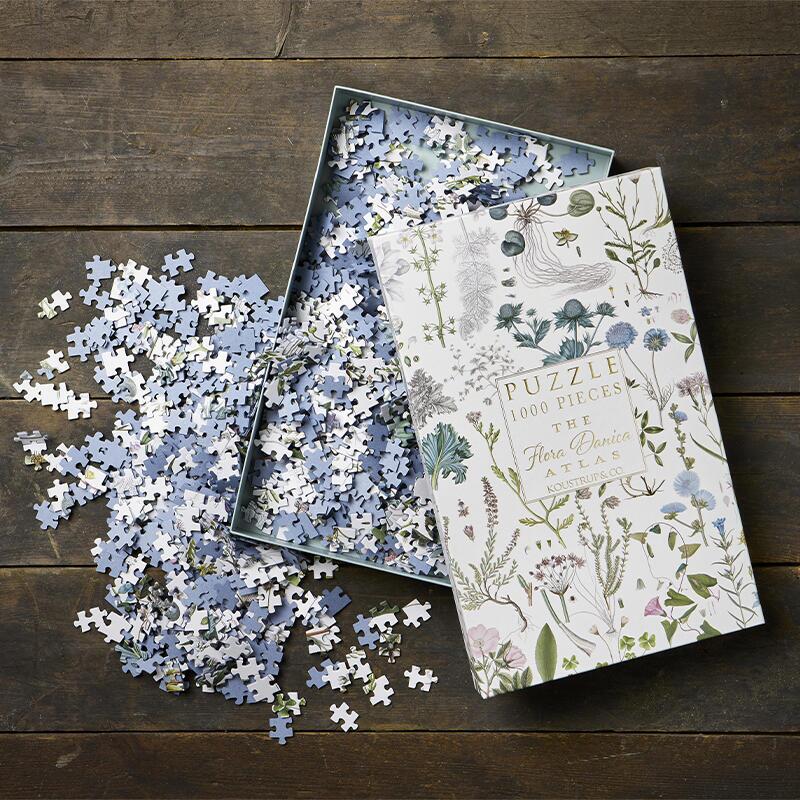 Koustrup & Co - Puslespil - THE FLORA DANICA ATLAS