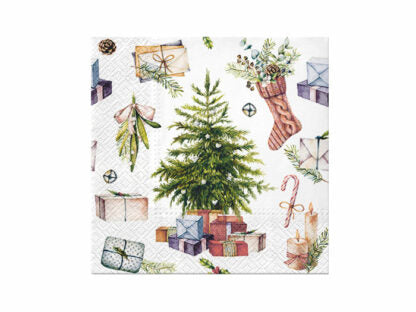Butik Square - Servietter - Christmas At Home