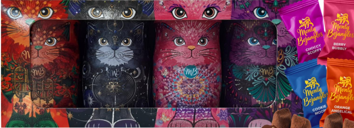 Monty Bojangles - Gaveæske - Tin 4 Pack Gift Box NY