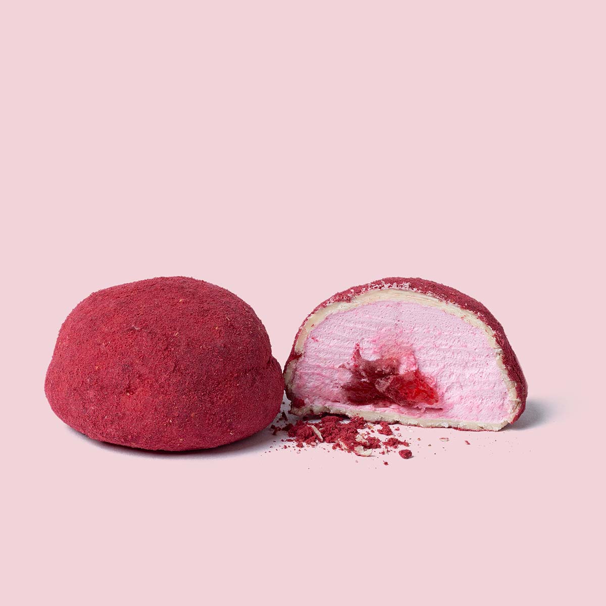 The Mallows - Æske - Strawberry Filled, Rich Raspberry & Belgian White Chocolate